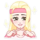 Стикер Нелли