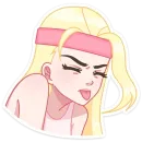 Стикер Нелли