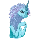 Стикер Райя и последний дракон Без Текста