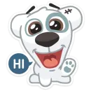 Стикер Спотти