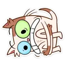 Стикер Пятнистый Редж