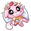 Стикер Клубничная Ванилька