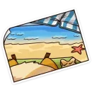 Стикер Лето с Сеней