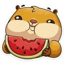 Стикер Лето с Сеней