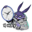 Стикер Зайчик Tiny Bunny
