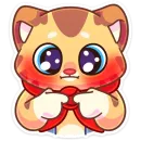 Стикер Тигруша Ванюша