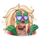 Стикер Эцуко