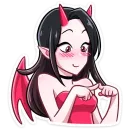 Стикер Дьяволица