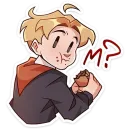 Стикер Школьник Владик