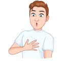 Стикер Интеллигентный vmoji Без Текста