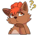 Стикер vulpix
