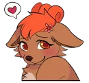 Стикер vulpix