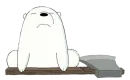 Стикер WBB - Ice Bear
