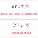 Стикер whole cute