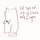 Стикер whole cute