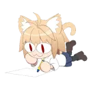 Стикер neco arc