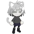 Стикер neco arc