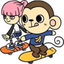 Стикер yaya_monkey