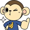 Стикер yaya_monkey
