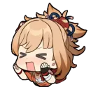 Стикер yoimiya is my wife