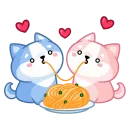 Стикер Йоши и Рики Без Текста