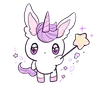 Стикер young unicorn