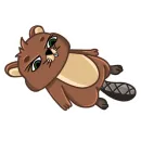 Стикер beaver 🦫