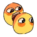 Стикер даня лох