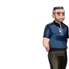 Стикер Полицей