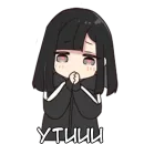 Стикер Юрудура-тян ч.2