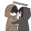 Стикер Юрудура-тян 2