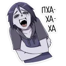 Стикер Зомби Зак